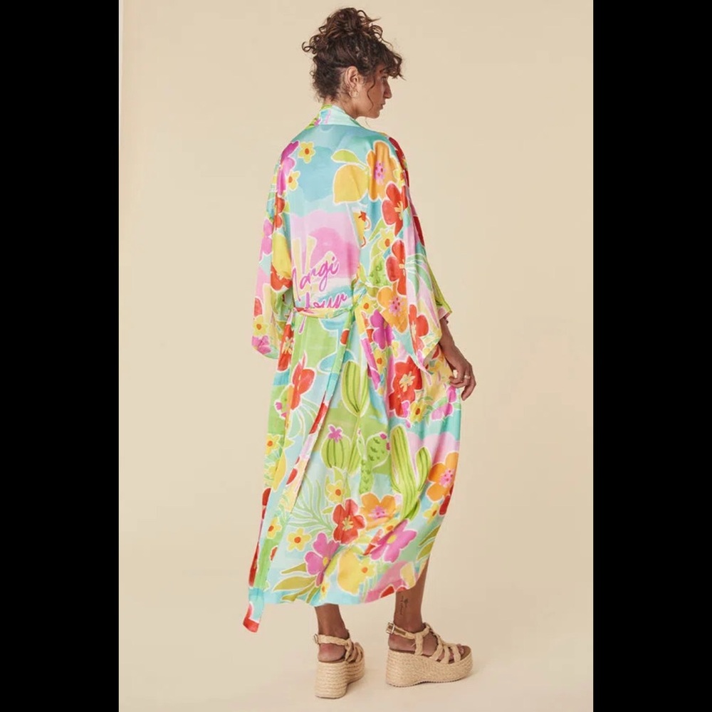 Spell and the Gypsy Margi Hour Floral Robe S/M